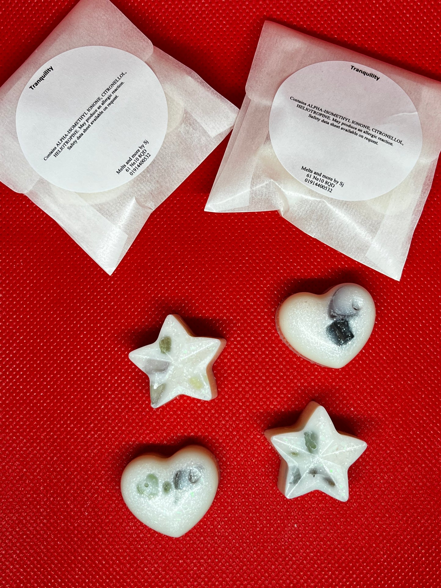 Gemstone intention wax melts