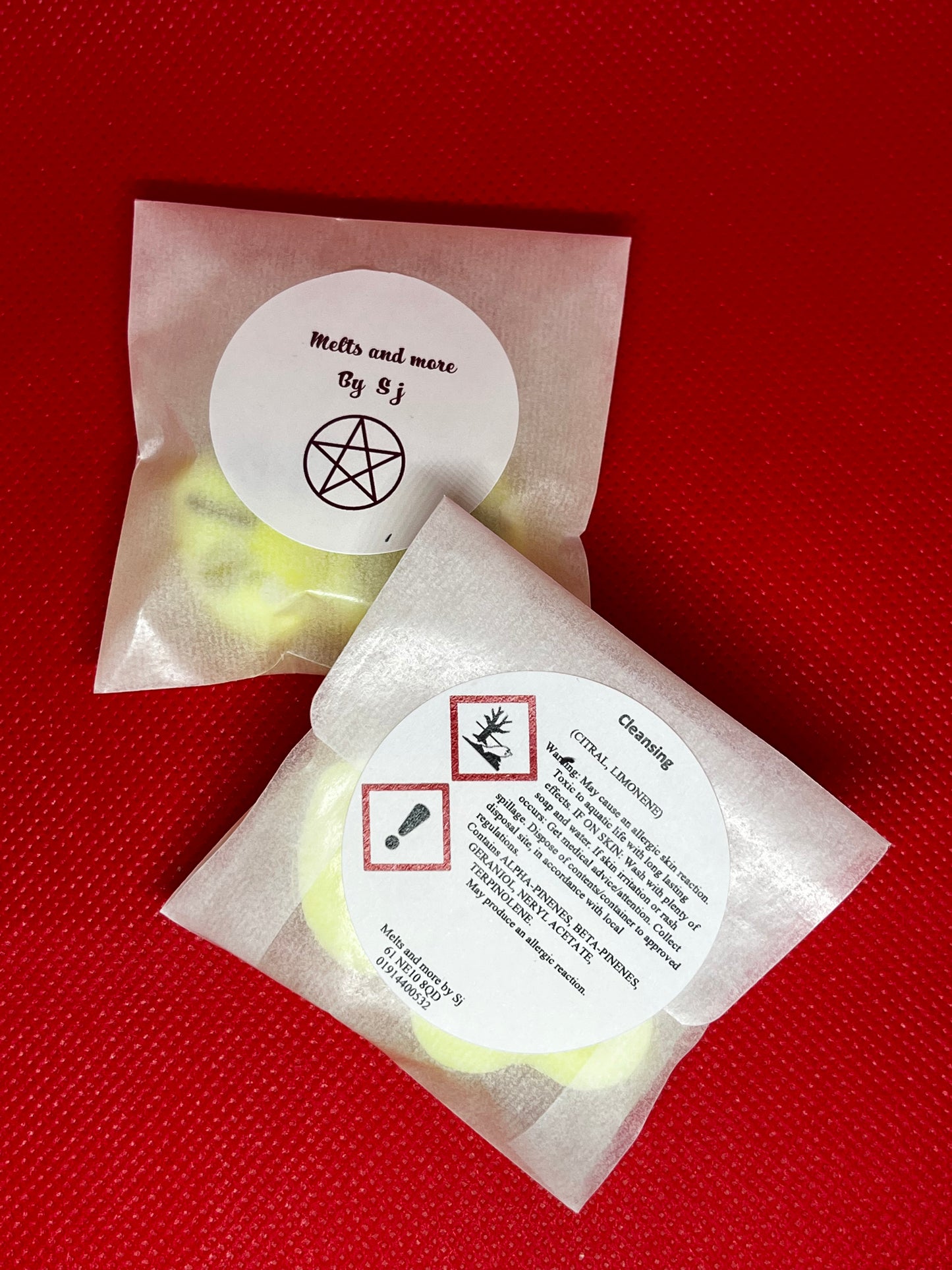 Gemstone intention wax melts