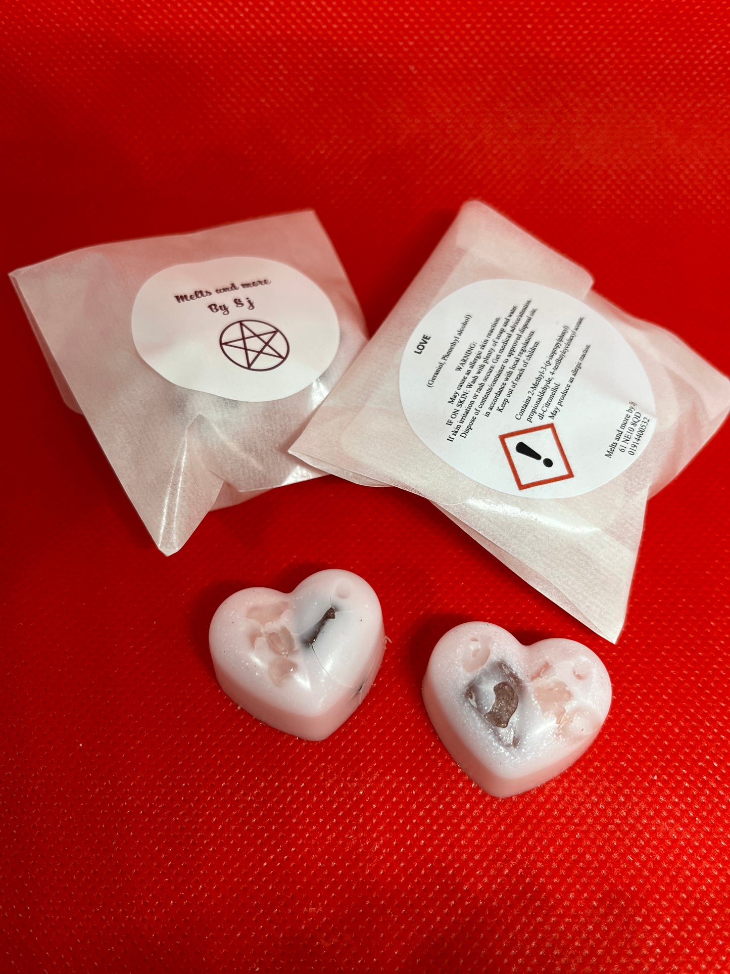 Gemstone intention wax melts